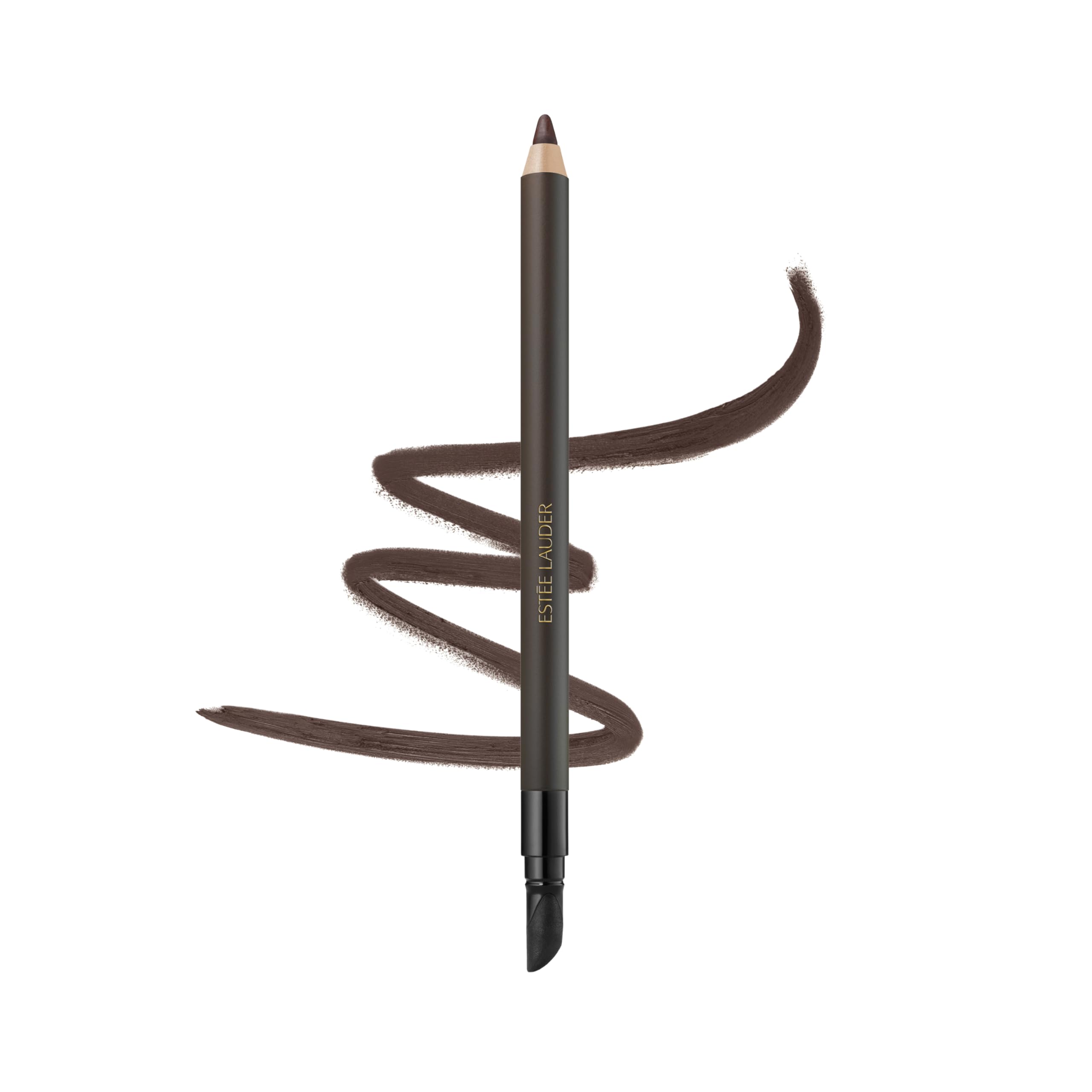 Estée Lauder pencil front packaging showing espresso shade and durable design