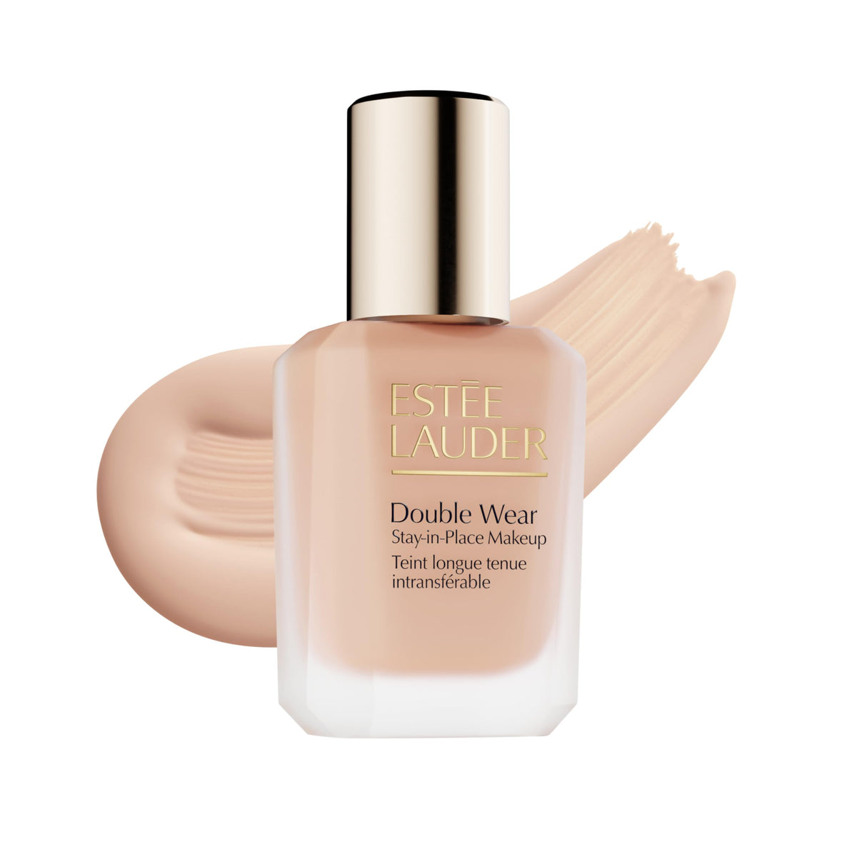 Estée Lauder front bottle showing sleek packaging and long-wear benefit