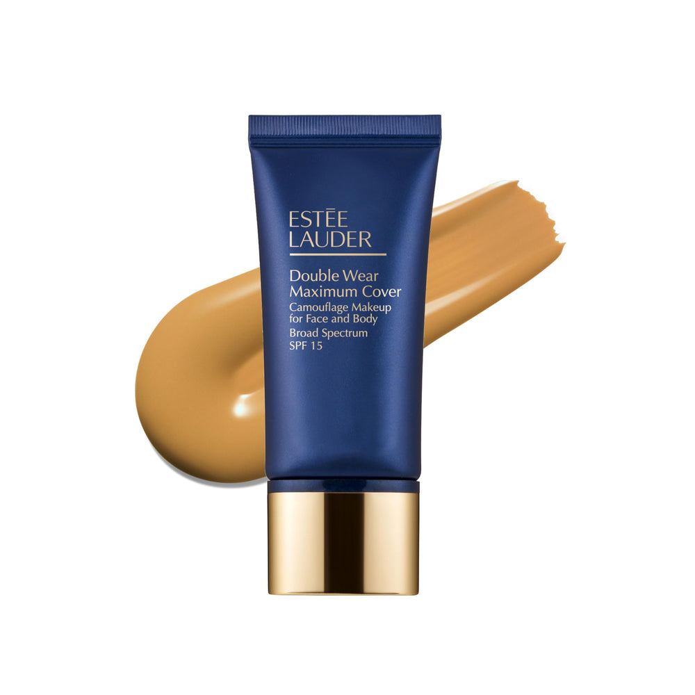 Estée Lauder front bottle showing shade and compact size for travel