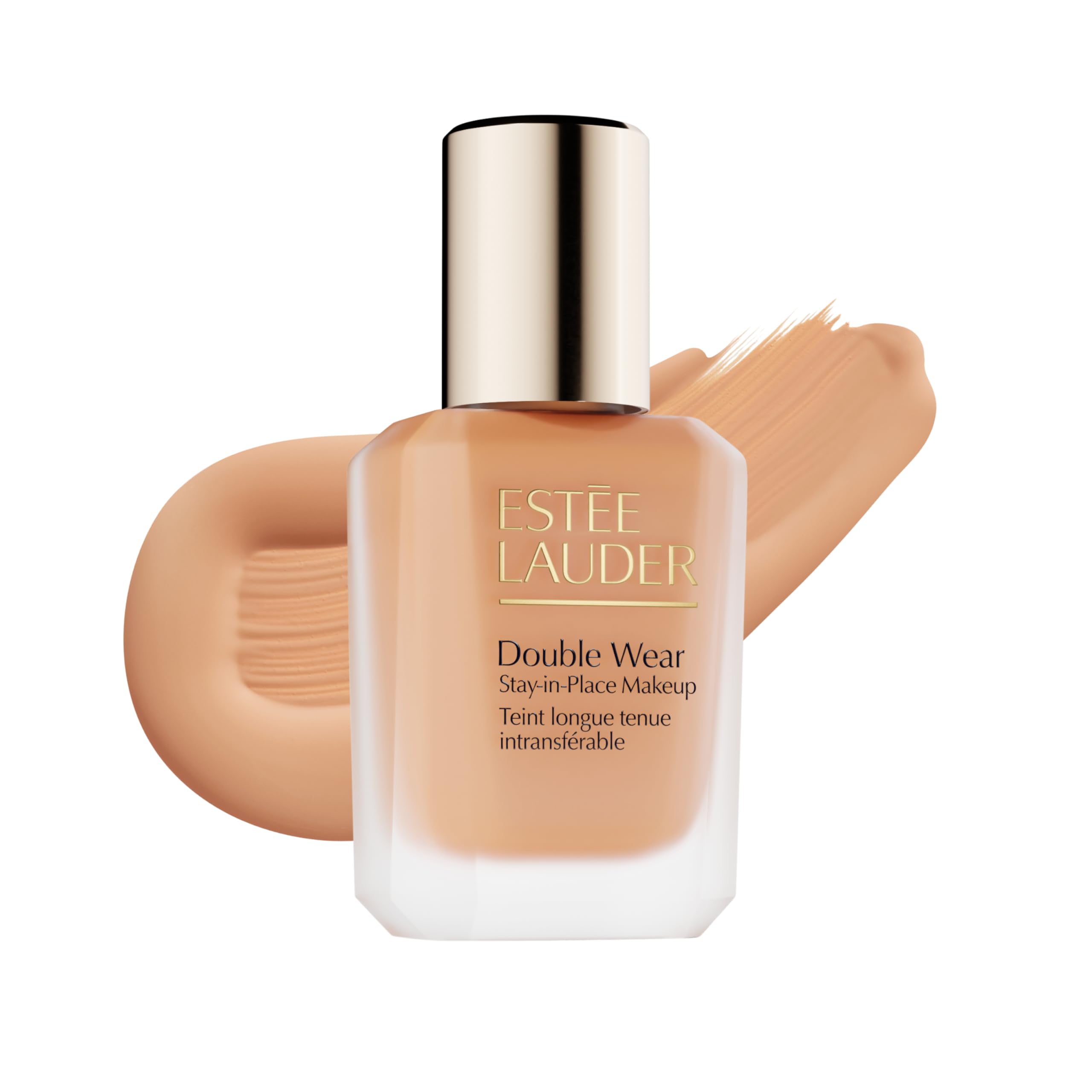 Estée Lauder front bottle showing sleek packaging and longwear benefit