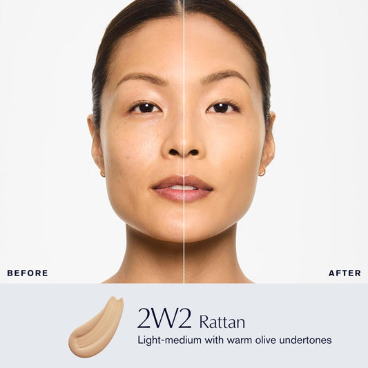 Estée Lauder pump detail highlighting controlled dispensing and clean use