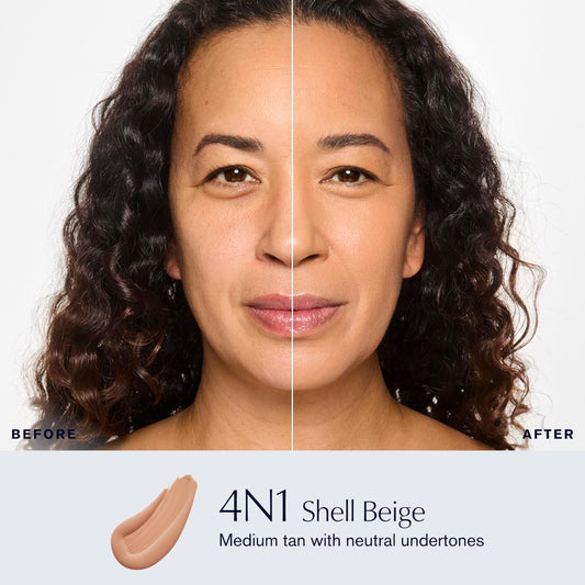 Estée Lauder pump dispensing foundation for controlled, hygienic application