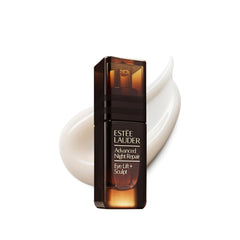 Estée Lauder jar front view shows packaging and elegant design, conveys premium quality