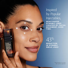 Estée Lauder cream texture close-up highlighting lightweight cushiony finish and absorbency