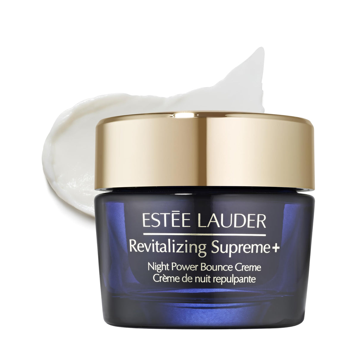 Estée Lauder front jar shot showing packaging and elegant benefit