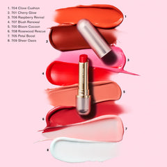 Estée Lauder product in hand for size comparison showing portable on-the-go hydration benefit