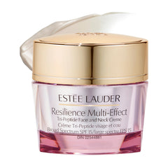 Estée Lauder jar front view showing elegant packaging and product benefit