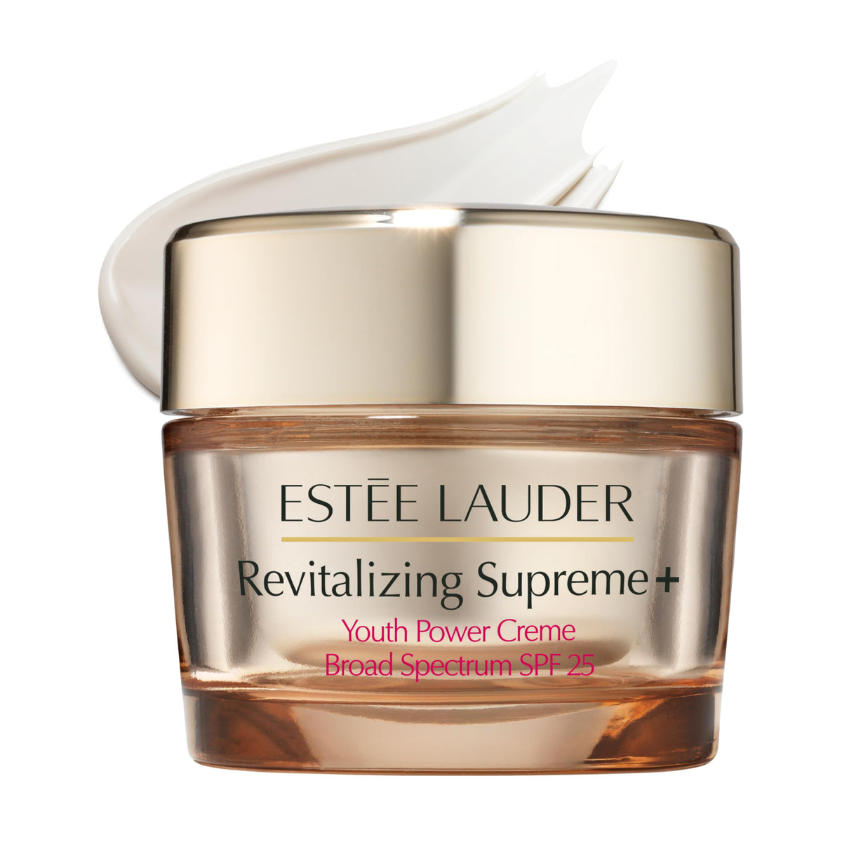 Estée Lauder jar front showing elegant packaging and SPF benefit