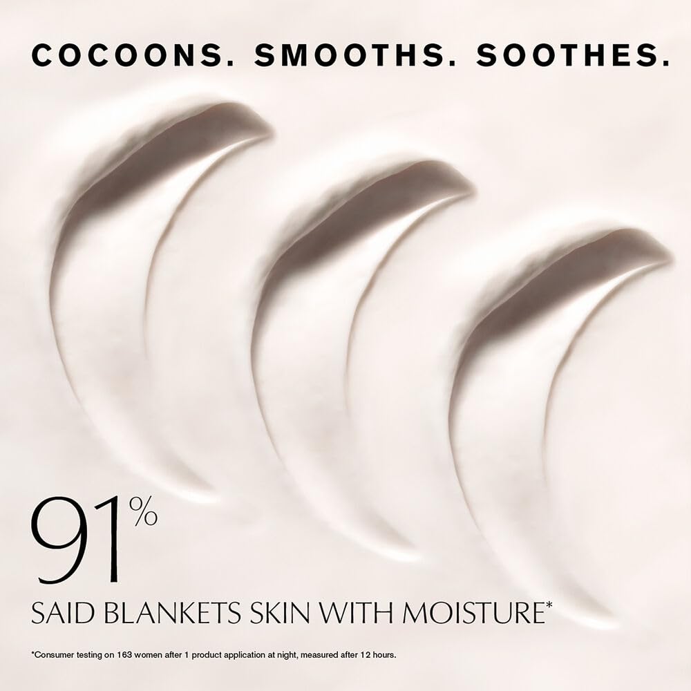 Estée Lauder texture close-up revealing silky, second-skin moisturizing finish