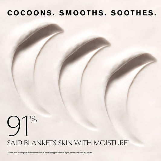 Estée Lauder texture close-up revealing silky, second-skin moisturizing finish