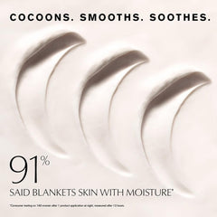 Estée Lauder texture close-up revealing silky, second-skin moisturizing finish