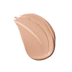 Estée Lauder texture close-up of liquid-cream formula displaying smooth blendability