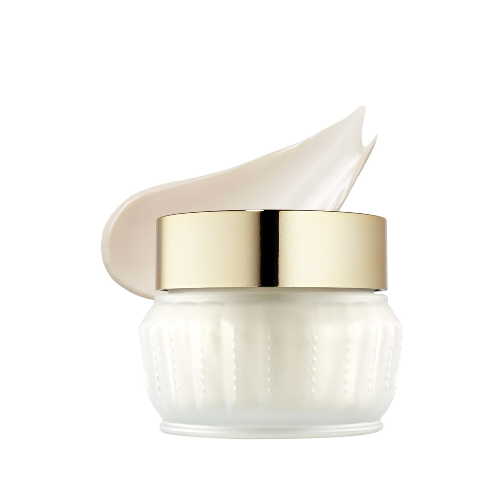 Estée Lauder Youth‑Dew front packaging showing elegant jar and scent benefit