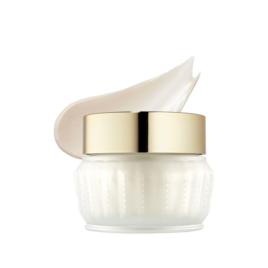 Estée Lauder Youth‑Dew front packaging showing elegant jar and scent benefit