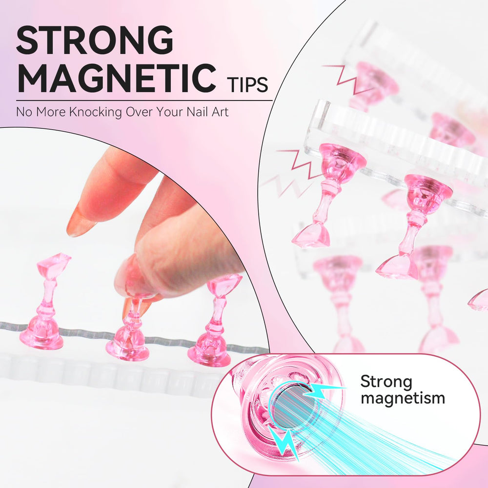 ESUOHYM clear acrylic base detail highlighting stability for precise work