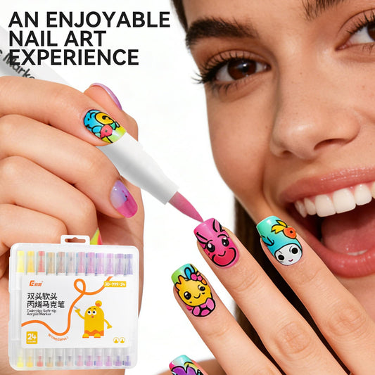 ESUOHYM dual-tip close-up revealing fine and flexible tips for precise control benefit