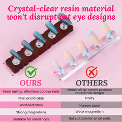 ESUOHYM heart-shaped acrylic close-up highlighting clear finish and photo-ready look