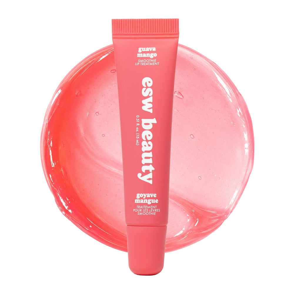 ESW Beauty front packaging of Guava Mango Smoothie lip treatment showing product tube