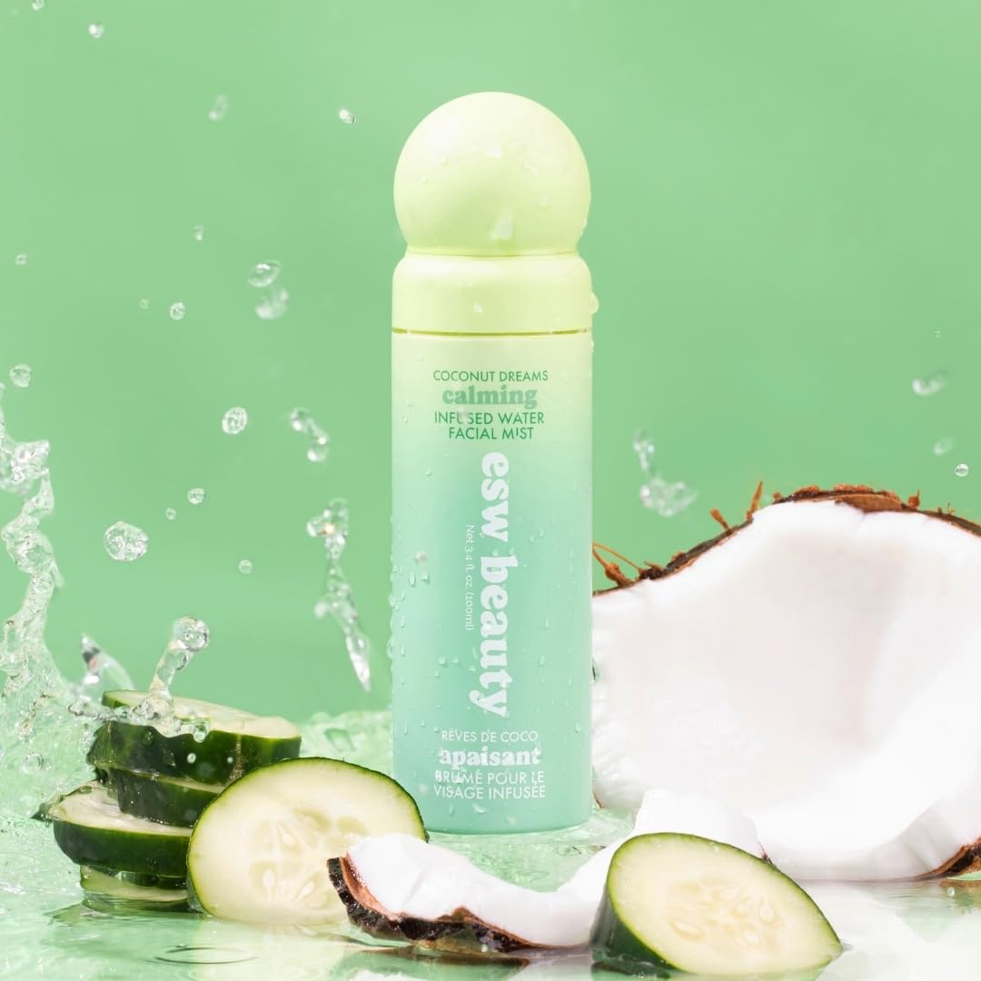 ESW Beauty held in hand to show 3.4oz size and portable benefit