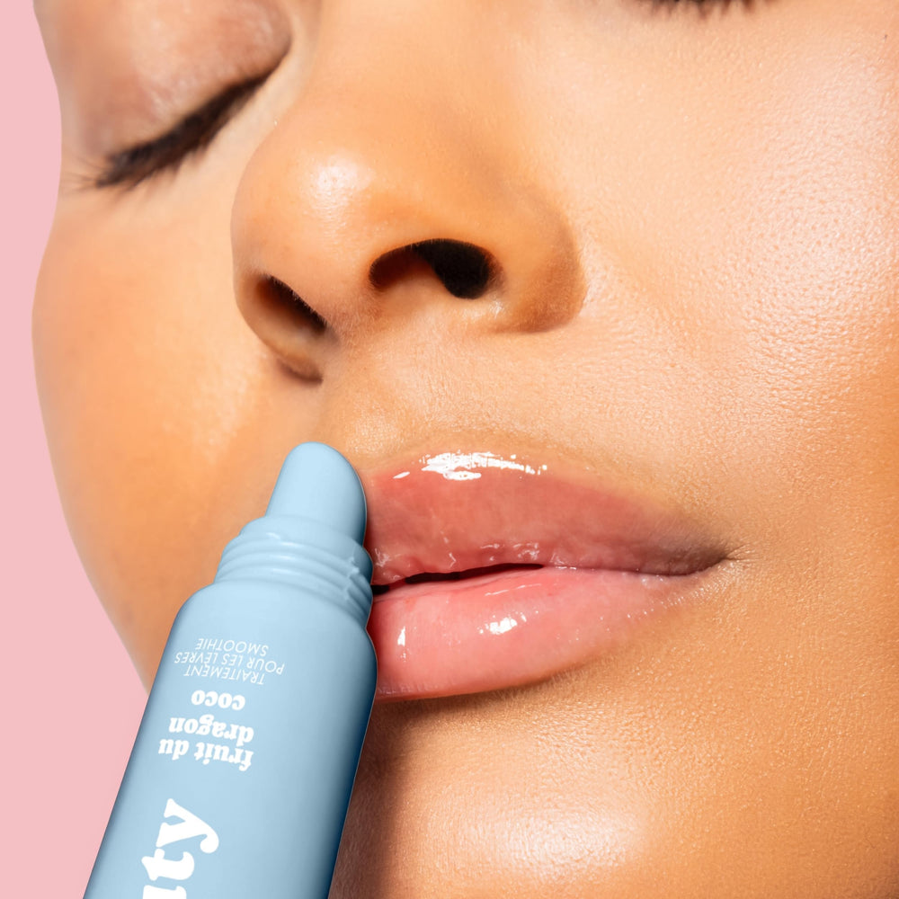 ESW Beauty open tube texture close-up highlighting smooth, non-sticky gloss