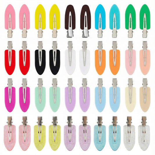 eswala multicolor clip pack showing 40 pieces for easy styling