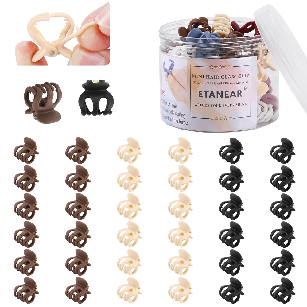 ETANEAR front packaging with 36 clips, shows organized gift-ready box and convenience