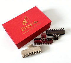 ETANEAR elegant red gift box with clips, ideal for gifting and special occasions