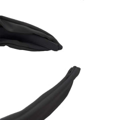 Etercycle side profile on model demonstrating coverage and flattering silhouette