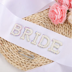 Etercycle sash worn over dress in lifestyle shot, shows how it looks at events