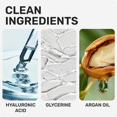 Ethique conditioner bar in hand showing compact size for travel