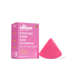 Ethique Everyday Conditioner Bar front packaging showing eco-friendly design and benefits