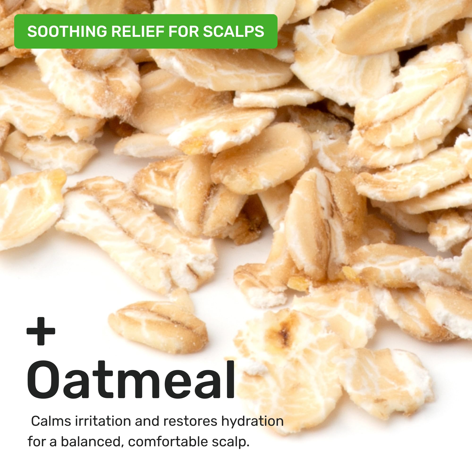Ethique close-up of bar texture highlighting soothing oatmeal particles