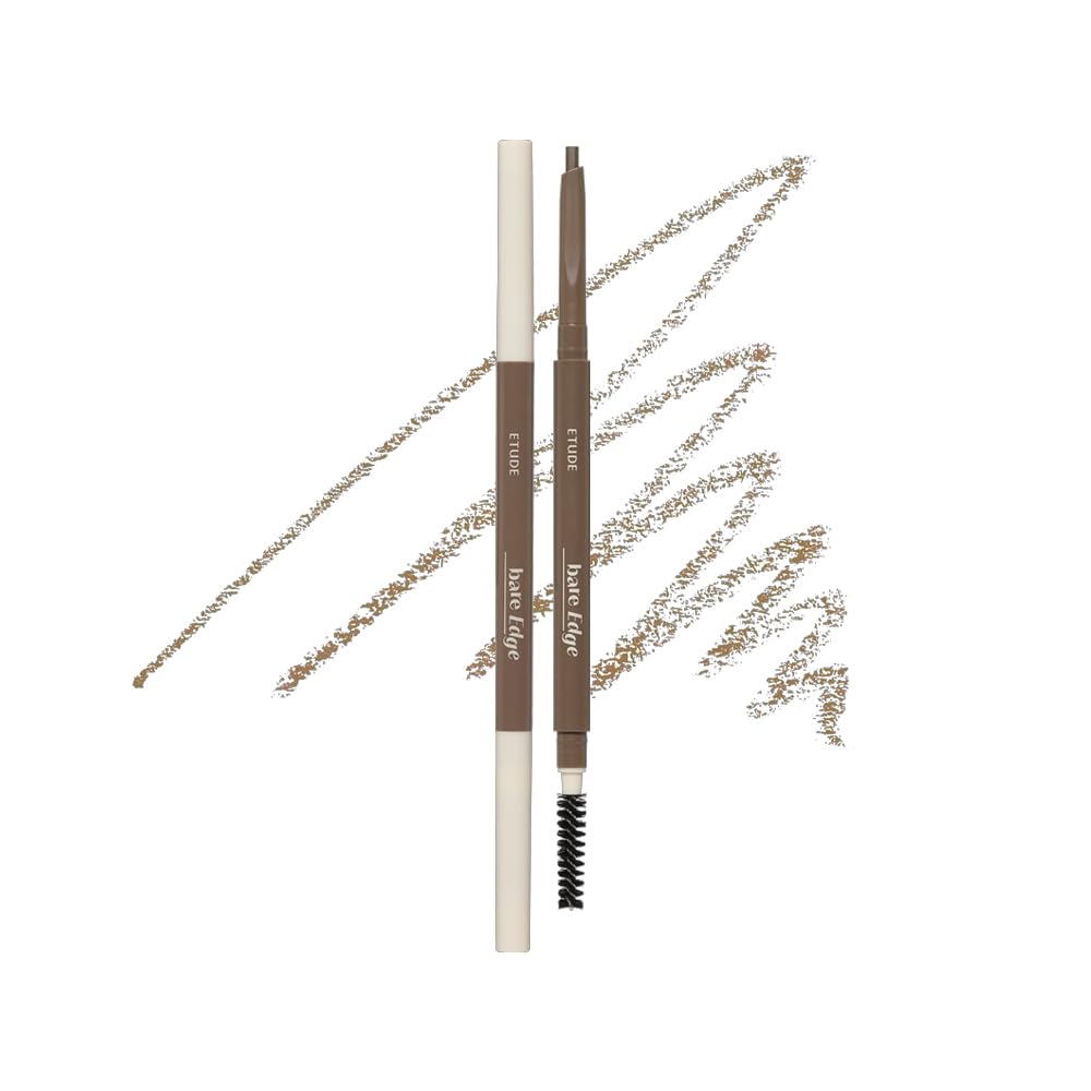 ETUDE pencil front view showing slim design and natural finish benefit