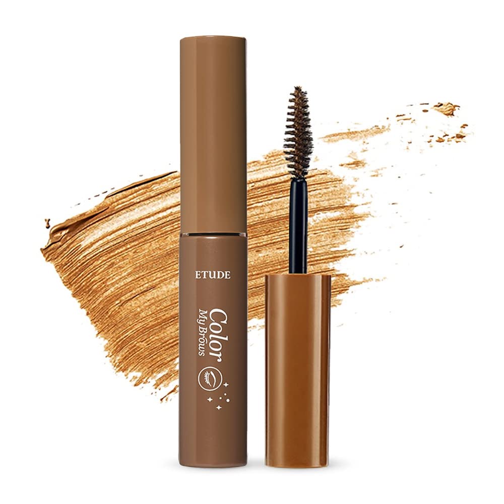 ETUDE front packaging showing compact brow mascara and brand clarity