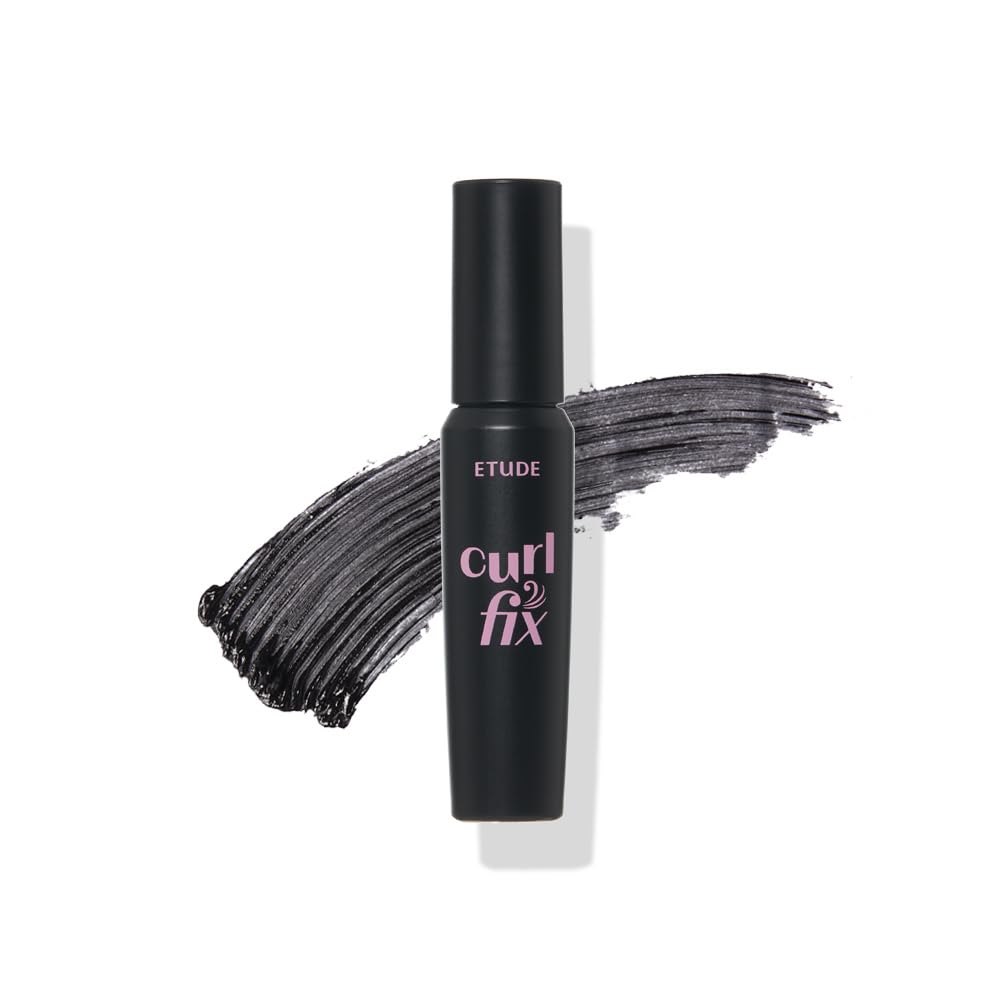 ETUDE front tube showing compact travel-friendly mascara benefits
