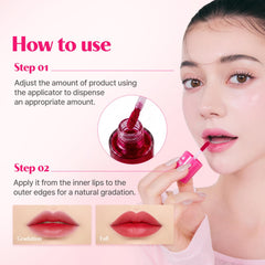 ETUDE open cap with small pool of tint highlighting lightweight formula