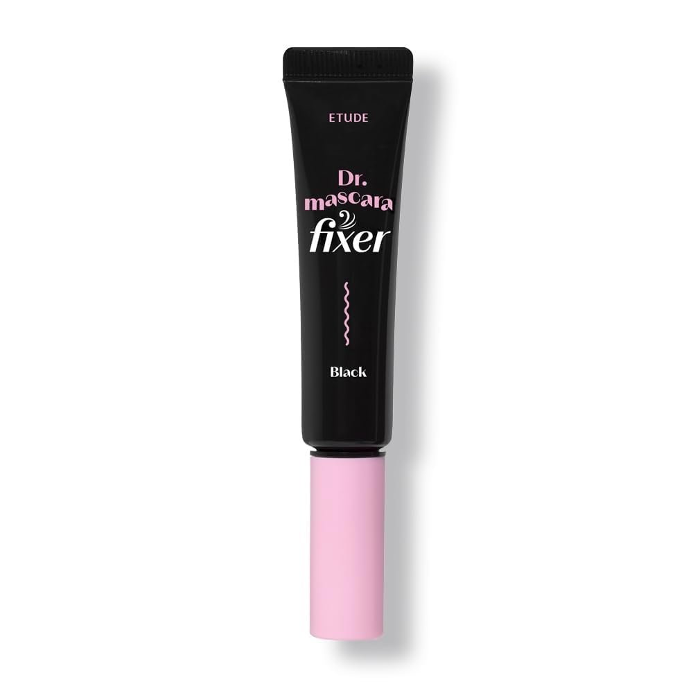 ETUDE Dr. Mascara Fixer front packaging showing compact travel size and design