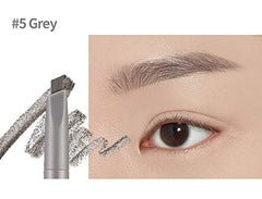 ETUDE texture swatch of #5 Grey showing smooth, buildable color payoff
