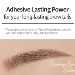 ETUDE pencil edge shape detail enabling precise eyebrow shaping