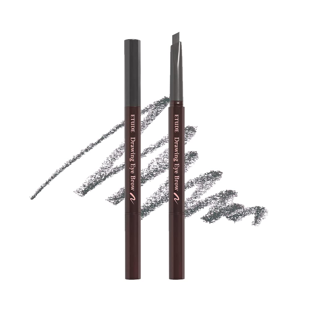 ETUDE eyebrow pencil front packaging showing pencil and cap benefit quick identification