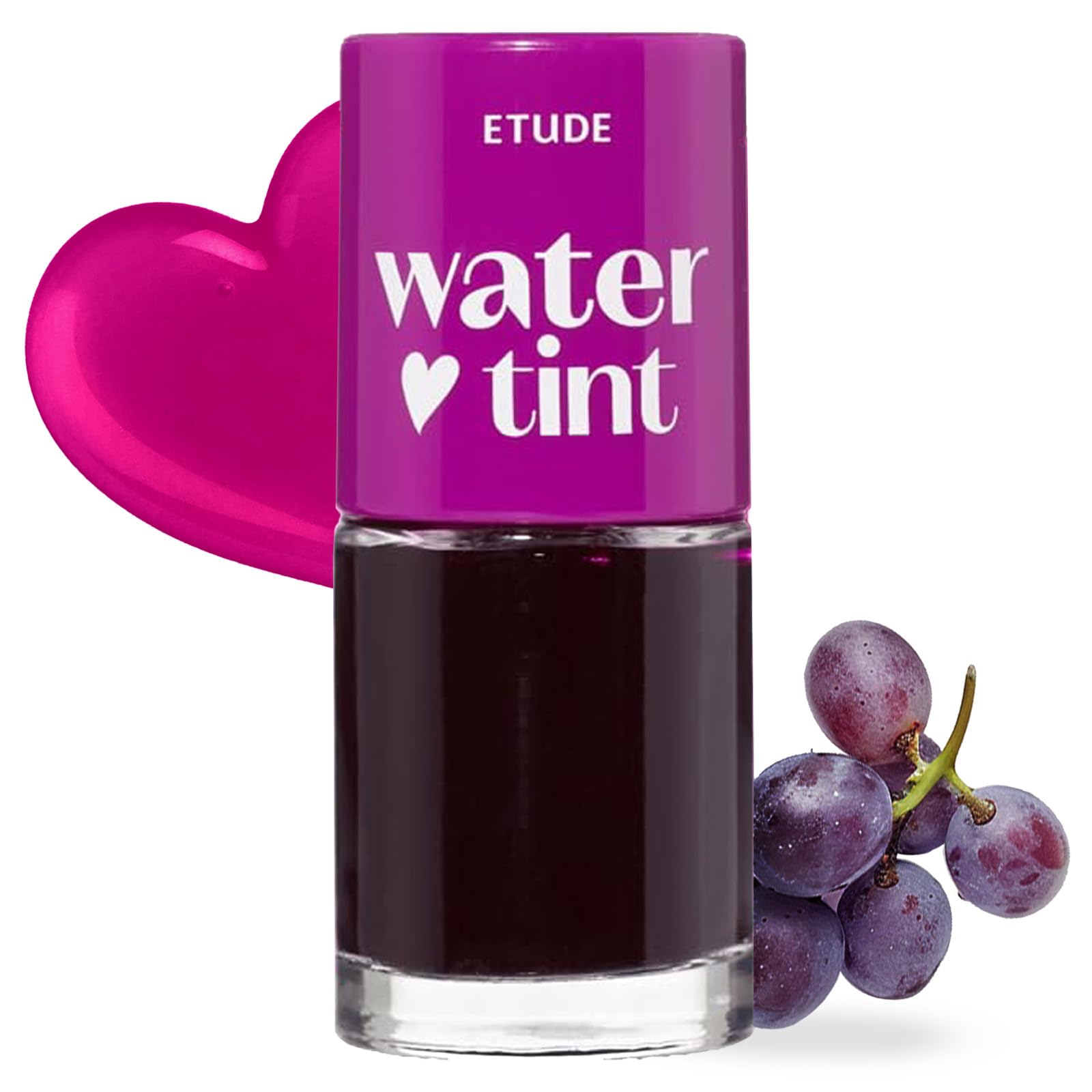 ETUDE front packaging showing grape ade tint and compact size benefit