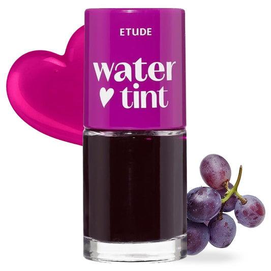 ETUDE front packaging showing grape ade tint and compact size benefit