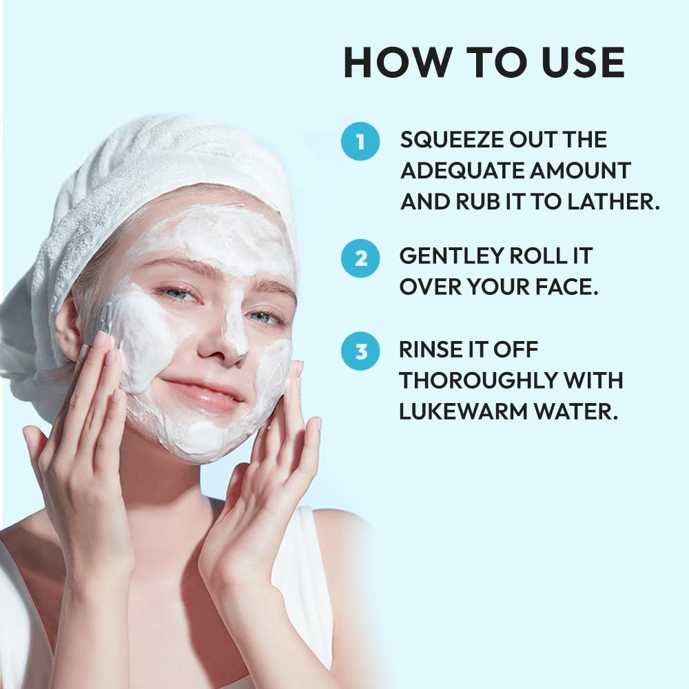 ETUDE label ingredients closeup featuring rice bran and baking powder benefits