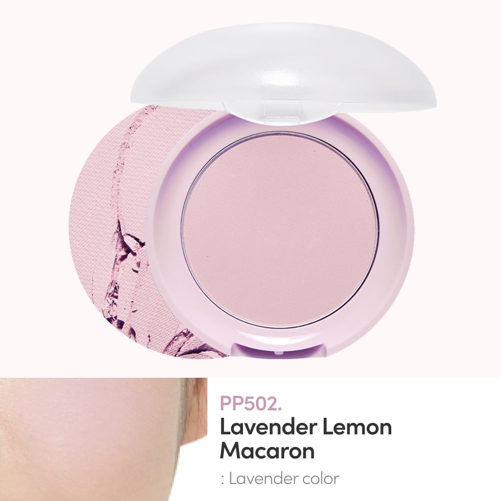 ETUDE close-up of powder texture highlighting soft-focus finish