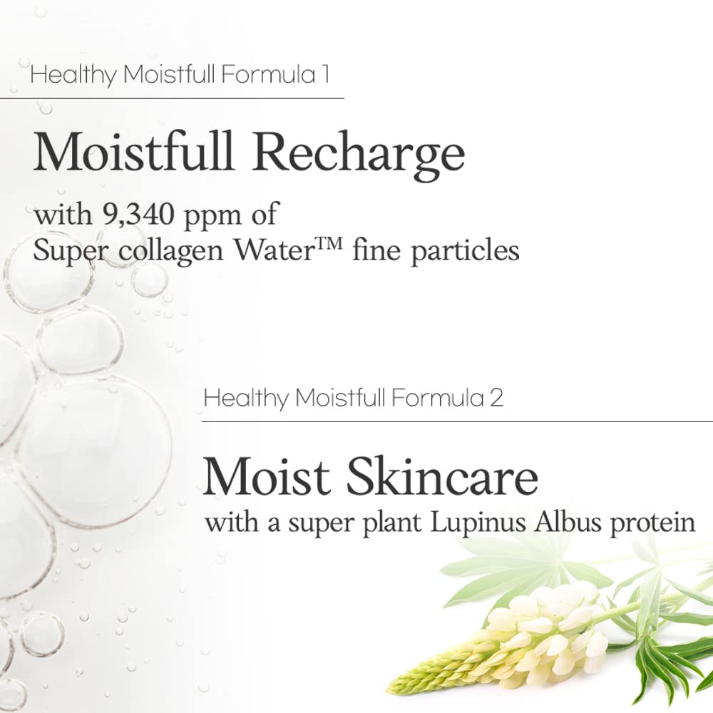 ETUDE product label showing ingredients list including Super Collagen Water and Lupin