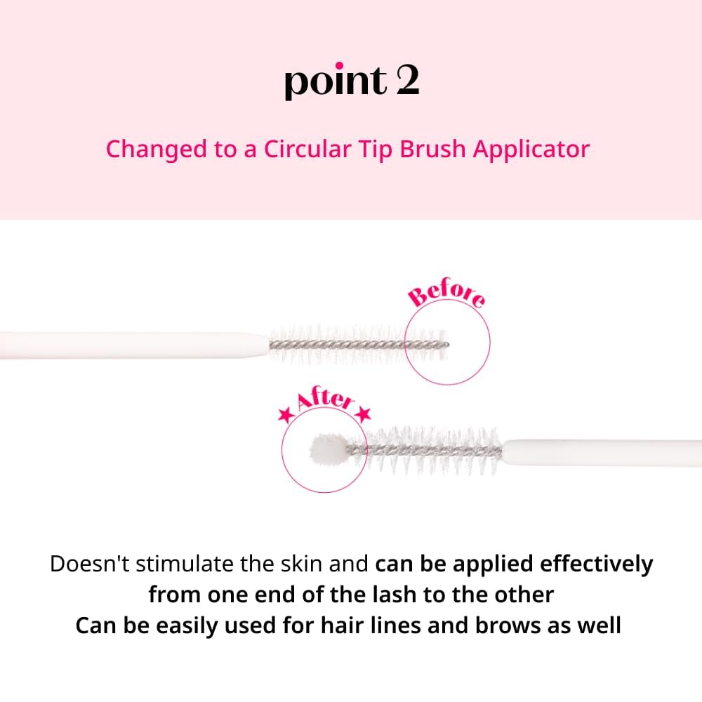 ETUDE product held beside ruler to show 0.6 fl oz scale