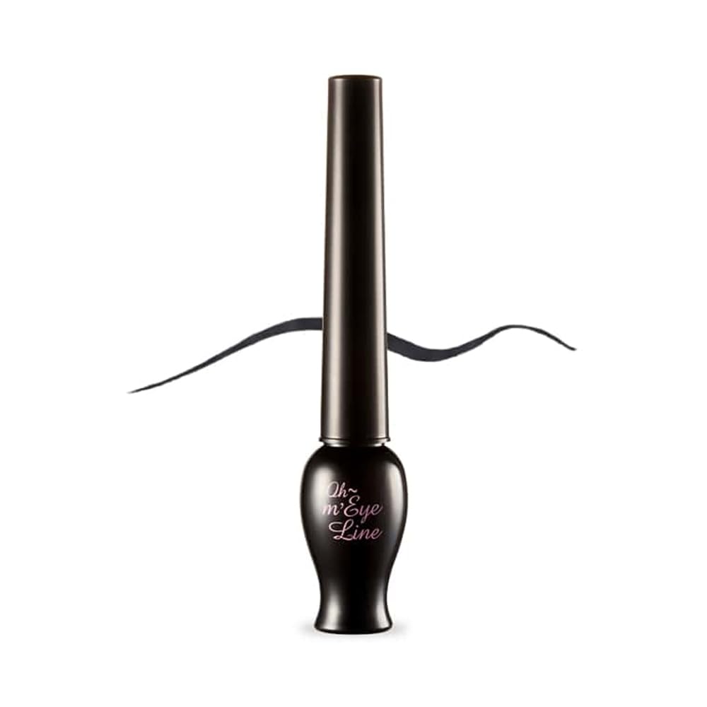 ETUDE front packaging of OH M'EYE LINE gray showing label and 5ml benefit