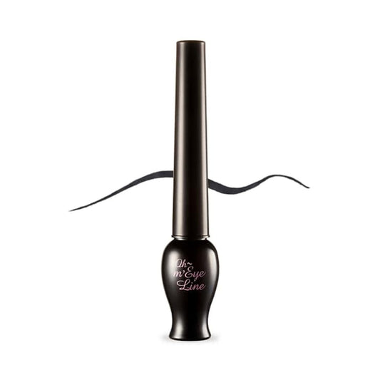ETUDE front packaging of OH M'EYE LINE gray showing label and 5ml benefit