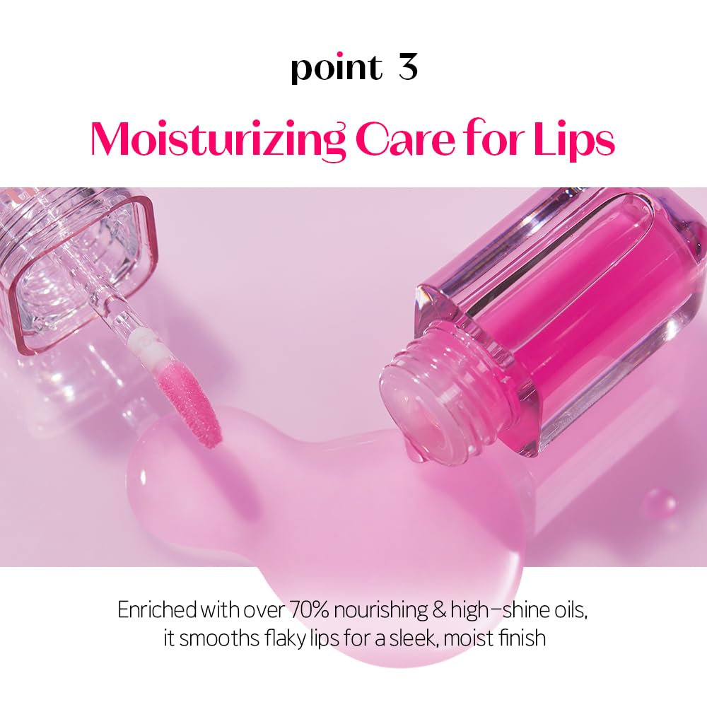ETUDE side packaging view showing product size and convenient tube design
