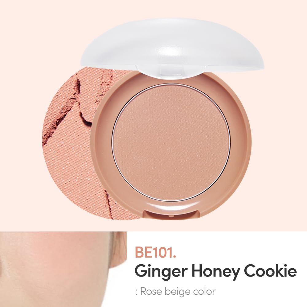 ETUDE powder texture macro showing fine reflective particles for glow